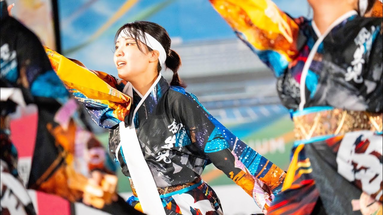 ［4K］鹿児島国際大学よさこい部創生児【青春グランプリ】YOSAKOIさせぼ祭り本祭1日目2024.10.19メイン会場
