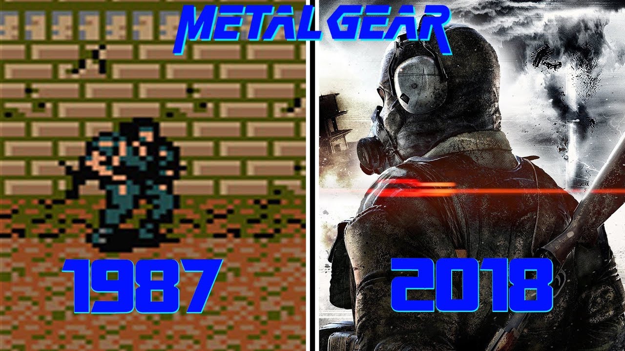 Metal Gear Games Evolution (1987 - 2018)