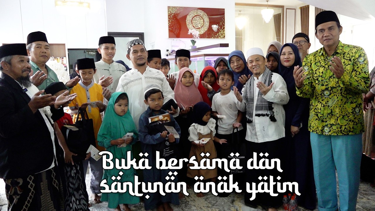 BUKA BERSAMA DAN SANTUNAN ANAK YATIM KLINIK PELANGI BUNDA MEDIKA  dr. AGUS HASAN SETIAWAN, MM