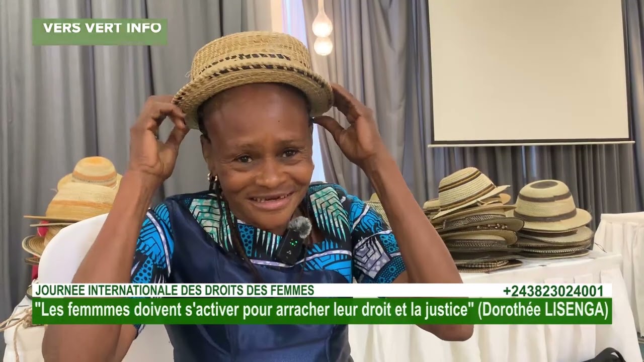 VERS VERT INFOS: JIDF 2026, DOROTHÉE LISENGA APPELLE LES FEMMES A L'ACTION