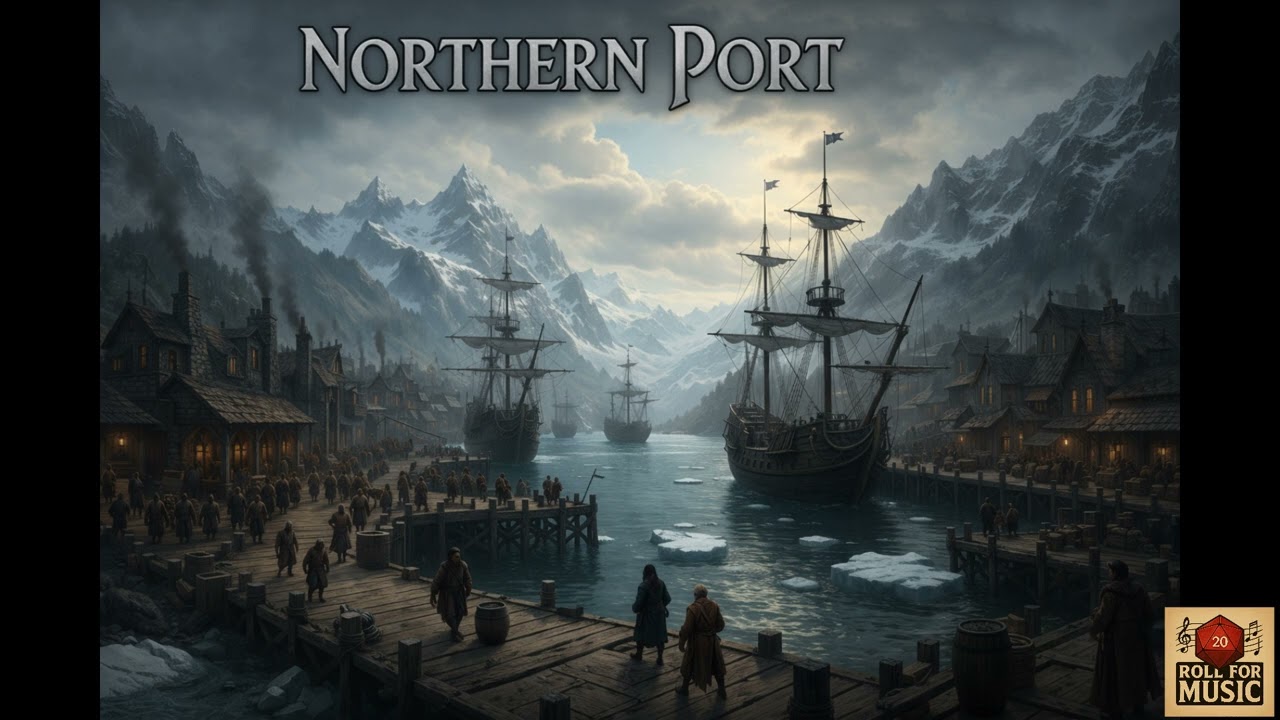 High seas and tall ships: Norhern port