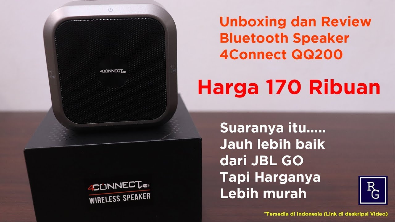 Bluetooth speaker murah tapi apakah lebih baik dari JBL GO ???- 4Connect QQ200