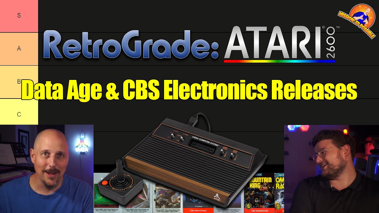 RetroGrade #24: ATARI 2600: Data Age & CBS Electronics