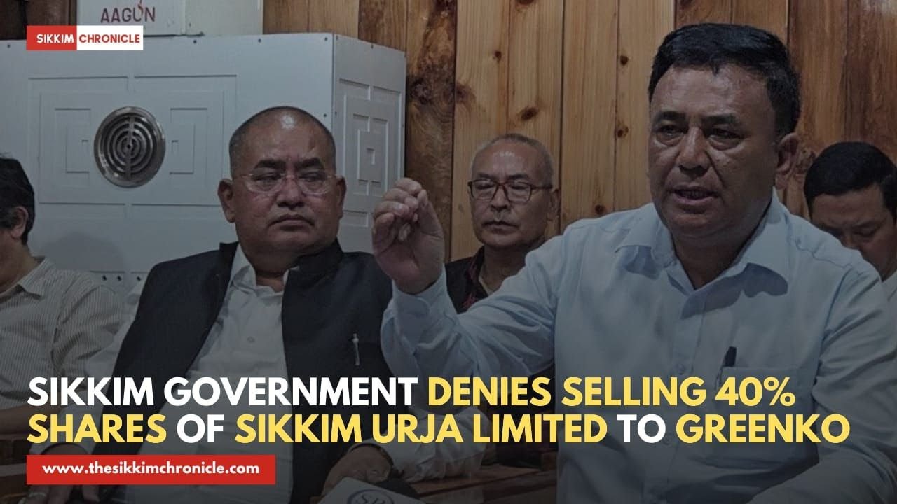 Power Department, Government of Sikkim issues clarification on sale of Sikkkm Urja Ltd shares