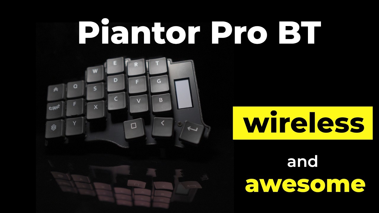 Wireless Split Keyboard - Piantor Pro BT Review