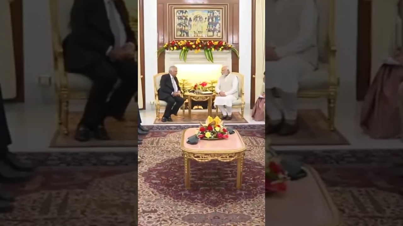PM Modi and President Wickremesinghe lead the India-Sri Lanka Joint Delegation Meet