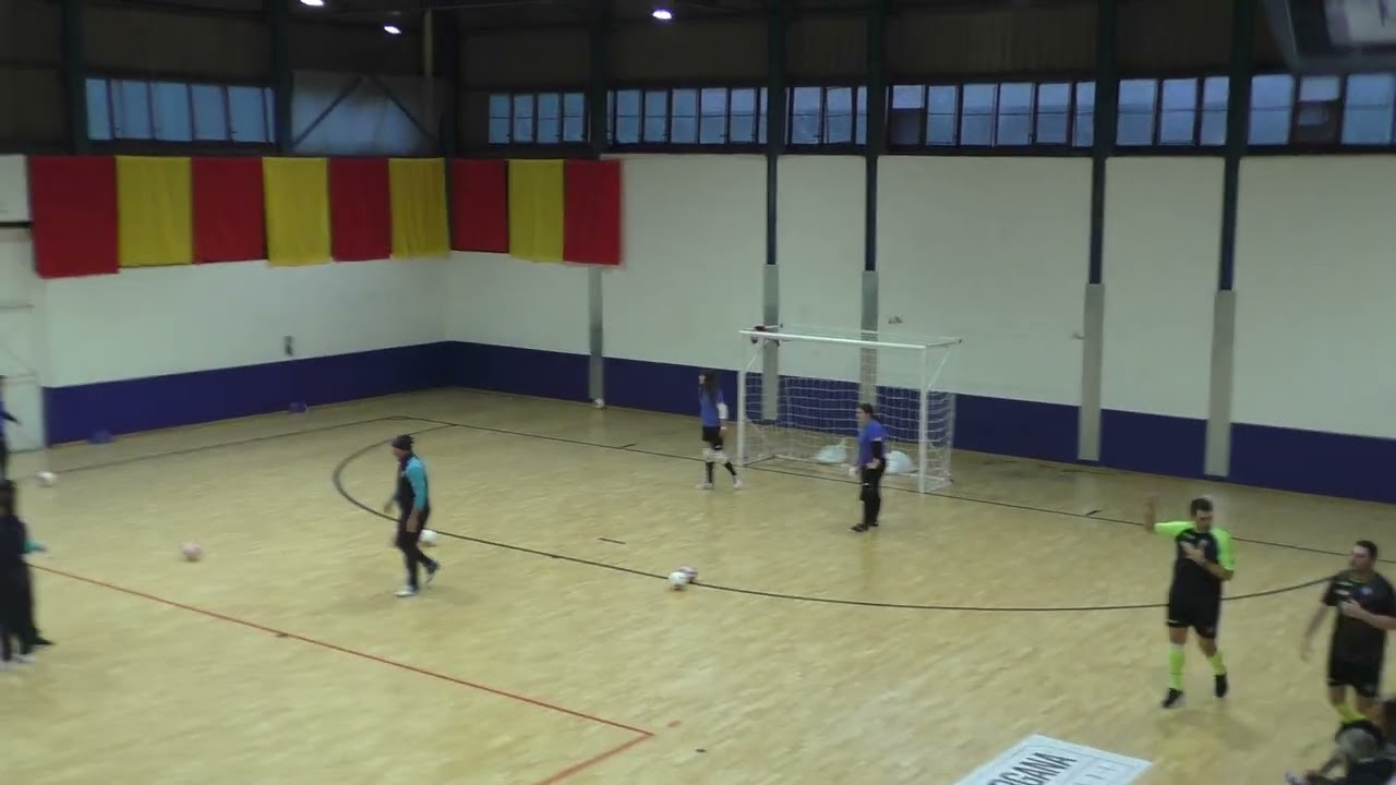 Riscaldamento prepartita futsal - Meta Catania