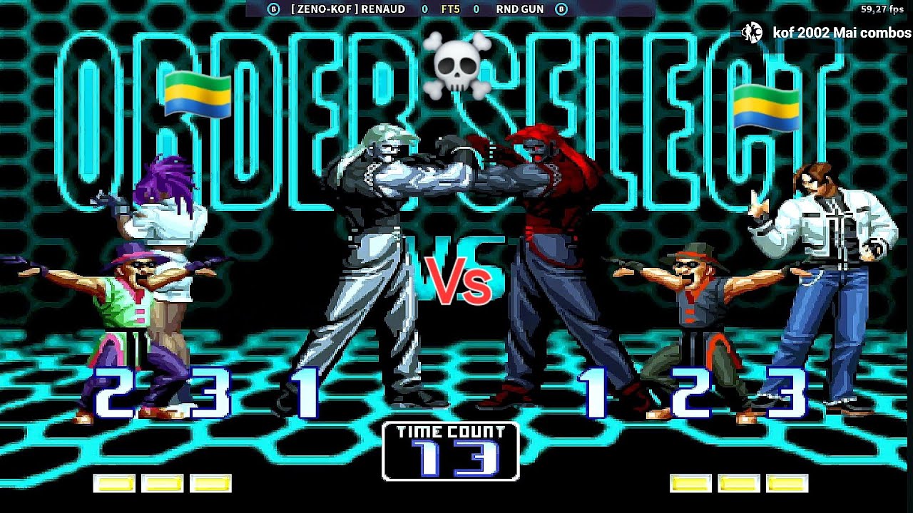 KOF 2002 Plus - Challenge épic entre Rugaleros