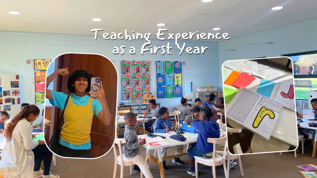 my 1st teaching practice (B.Ed Foundation Phase)