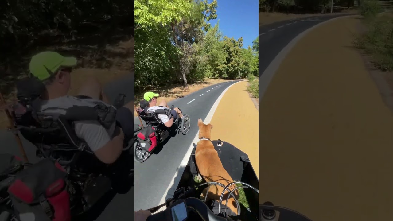 Calentando motores para la 3ike Ride 2025 #recumbentbike #reclinada #trike