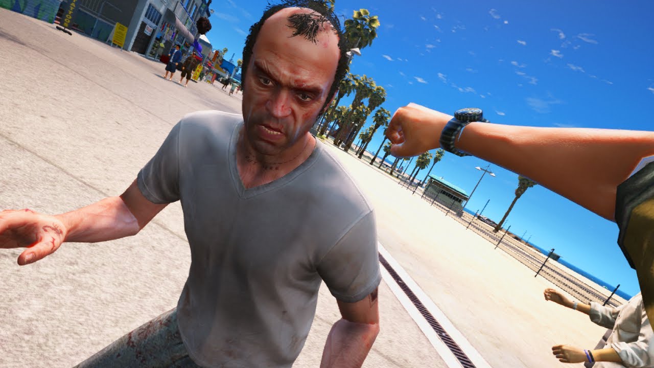 GTA 5 Deaths Through NPC Eyes #9