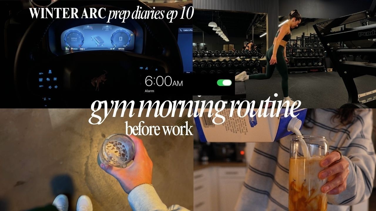 ПОДГОТОВКА К ЗИМНЕМУ АРКУ ЭП. 10❄️🎧 Утренняя рутина: зал в 6 утра перед работой