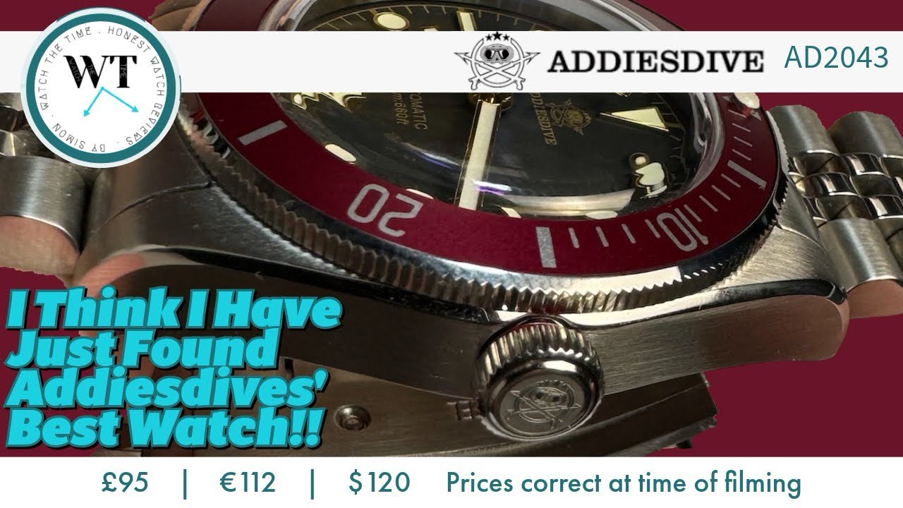 Я только что нашел лучшие часы для дайвинга от Addiesdives?