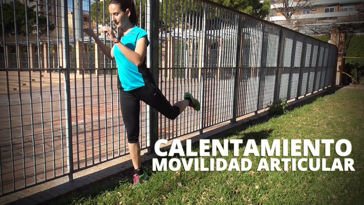 Calentamiento para correr: movilidad articular