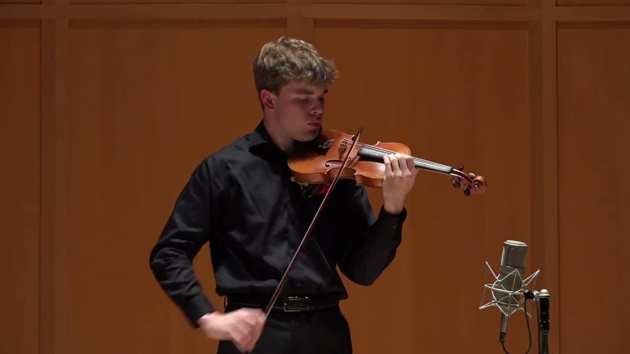 CMNW SF21 Masterclass with Soovin Kim | Mozart Violin Concerto No. 4 in D major, K. 218, Mvt. I