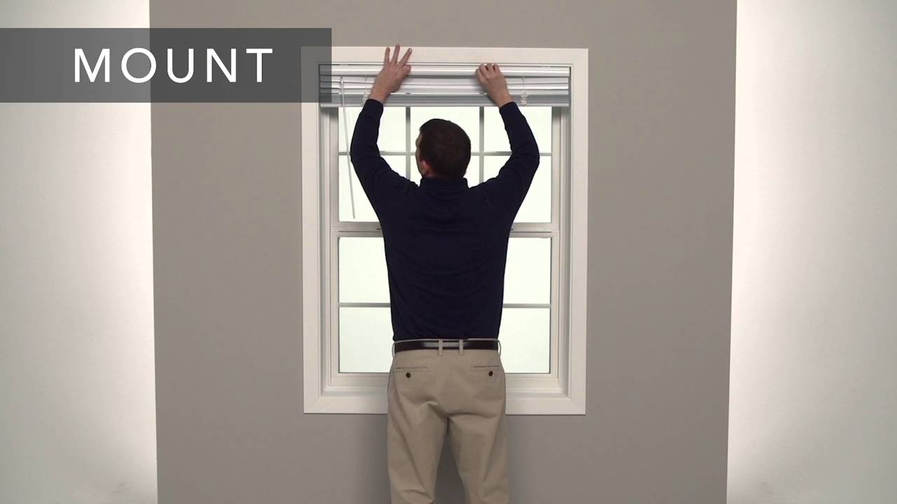 Signature Series | How to Install Cordless Aluminum and Vinyl Blinds - Inside Mount
