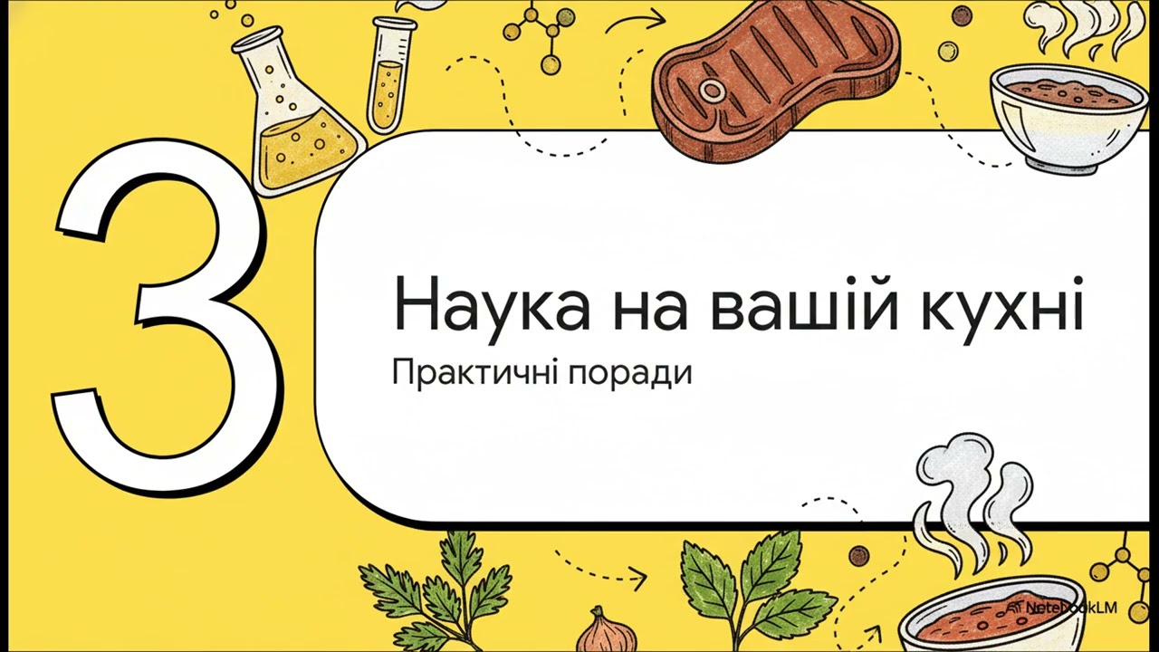 Наука на вашій кухні