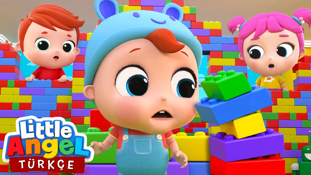 Can Bebek Lego İle Muhteşem Oyunlar | Eğlenceli Ve Öğretici Çocuk Şarkıları | Little Angel Türkçe