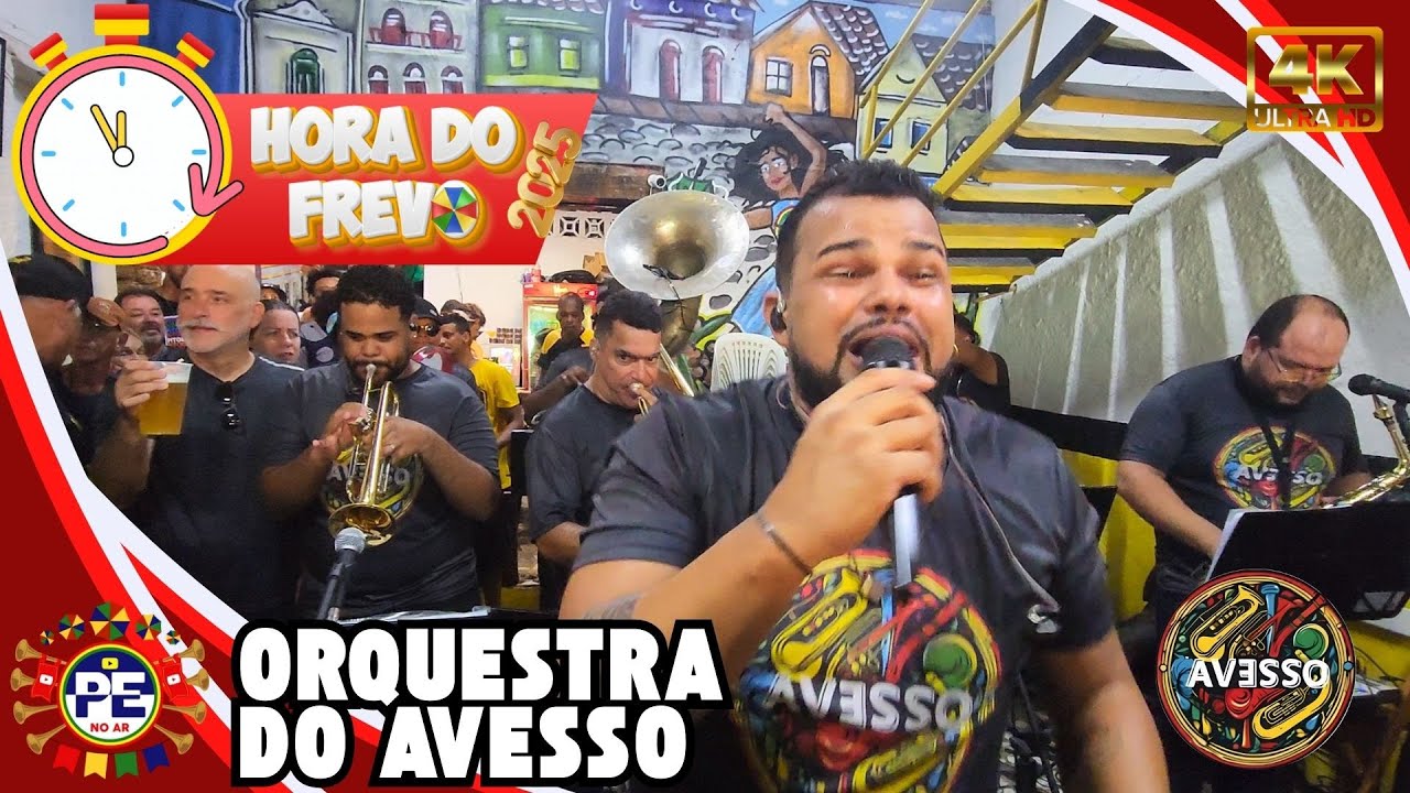 [ FREVO ] SHOW DA ORQUESTRA DO AVESSO NA PITOMBEIRA HORA DO FREVO PE NO AR - JAN 2025