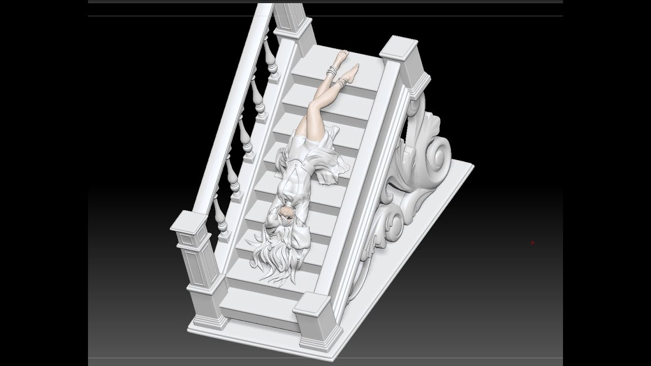 紀錄手辦建模(zbrush上色