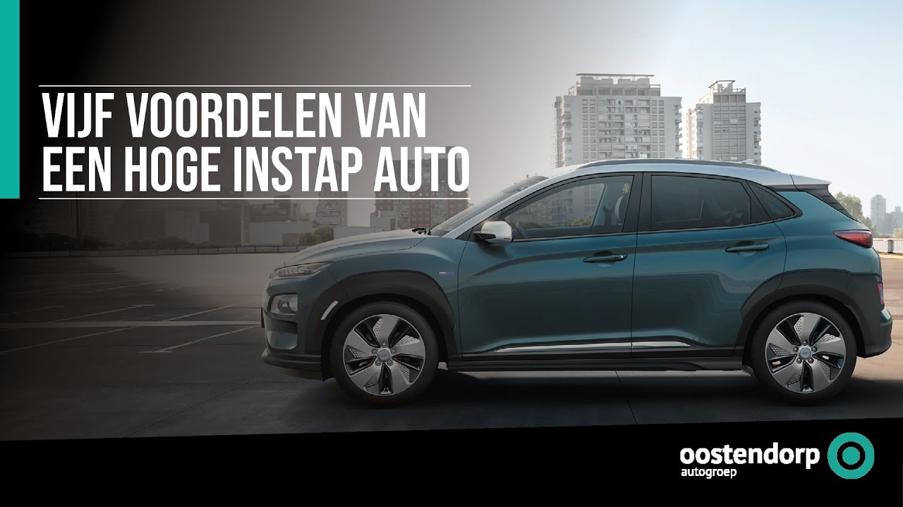 Vijf voordelen van een hoge instap auto