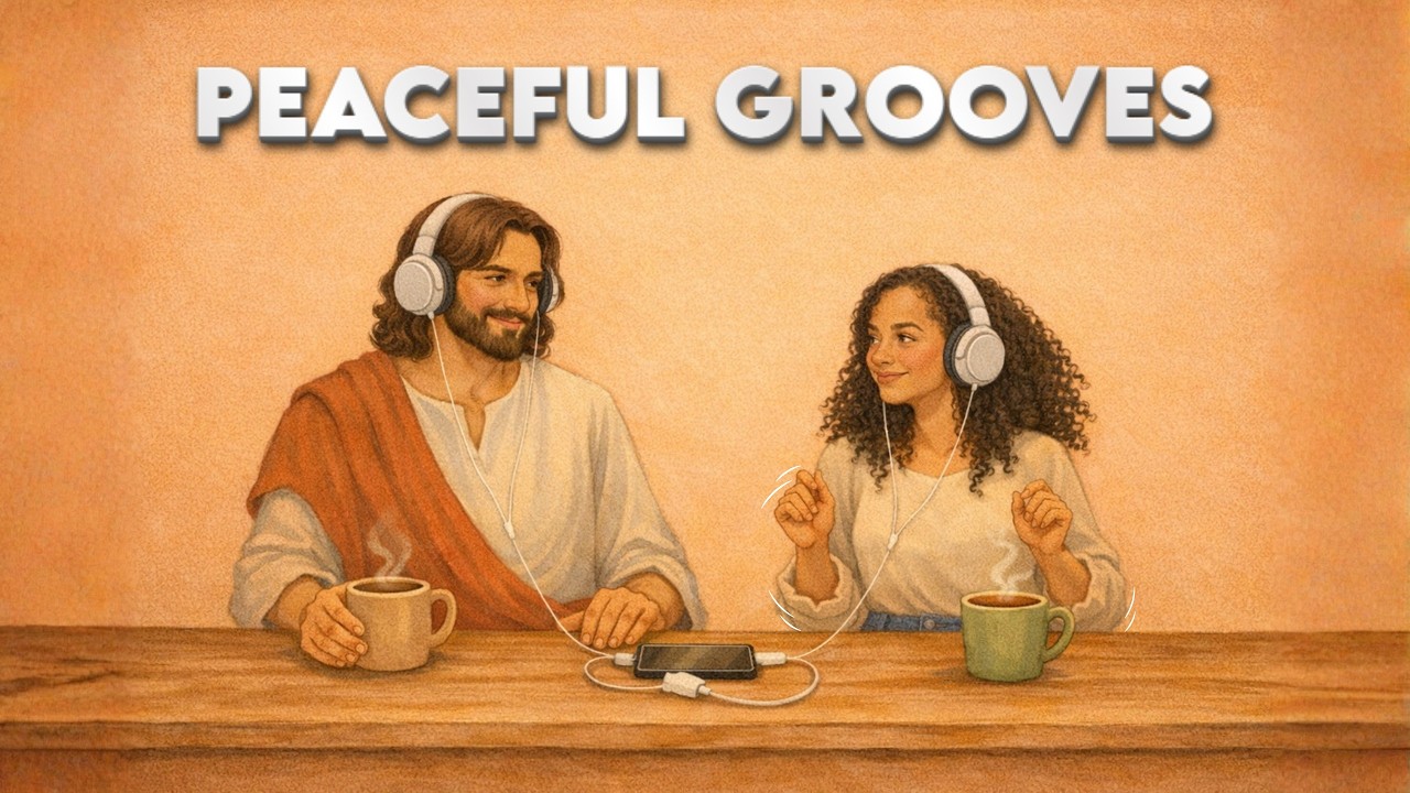 Peaceful Grooves ☕ Christian Coffee Jazz for Study & Relax | Gospel of John & Psalms