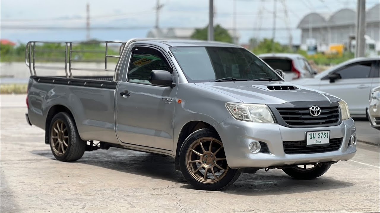 กระบะตอนเดียว toyota Vigo champ เข้าใหม่! เครื่องยนต์ดีเซล 2.5 VN turbo ตัวท็อปสุด ปี 2014 
