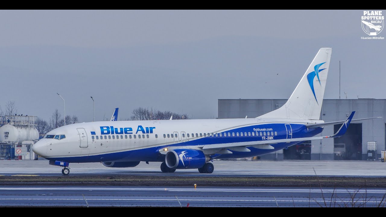 Blue Air YR-BMK Aeroport Bacau