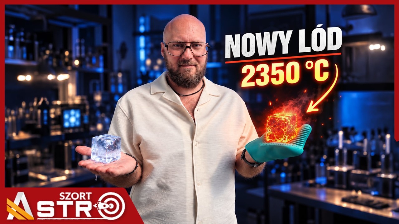 Dlaczego ten l&oacute;d świeci i przewodzi prąd? - AstroSzort