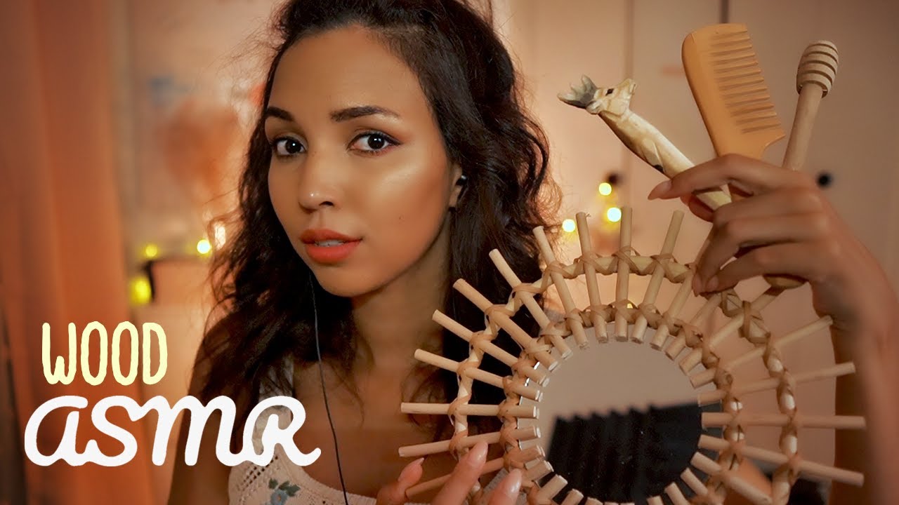 ASMR Francais 🤎 10 déclencheurs en bois pour te relaxer (Tapping, Chuchotements)