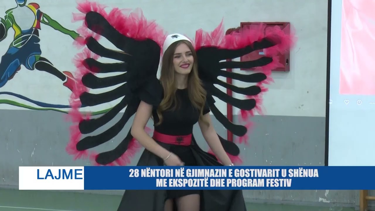 28 NËNTORI NË GJIMNAZIN E GOSTIVARIT U SHËNUA ME EKSPOZITË DHE PROGRAM FESTIV
