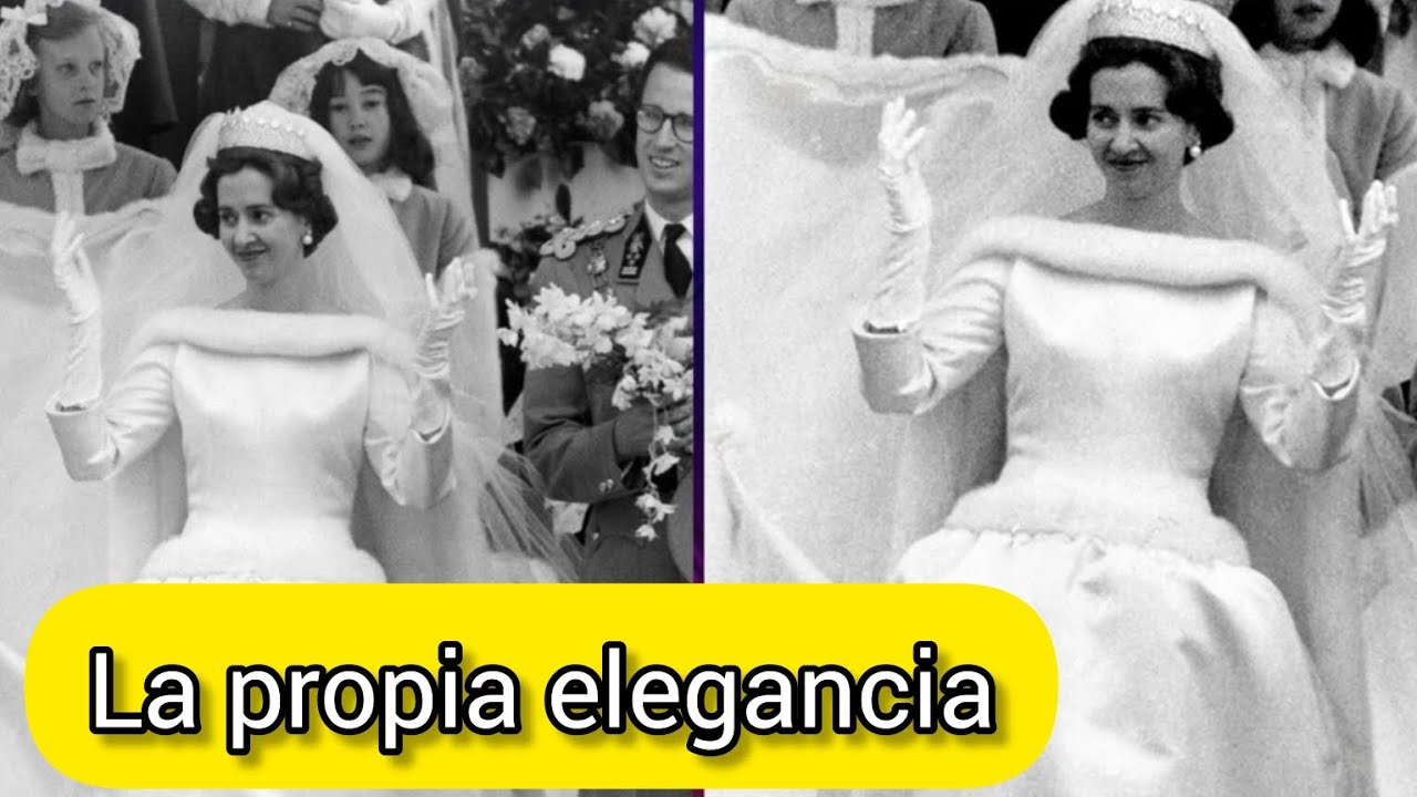 Así era el vestido de novia de la reina Fabiola de Bélgica, que hizo historia en todo el mundo