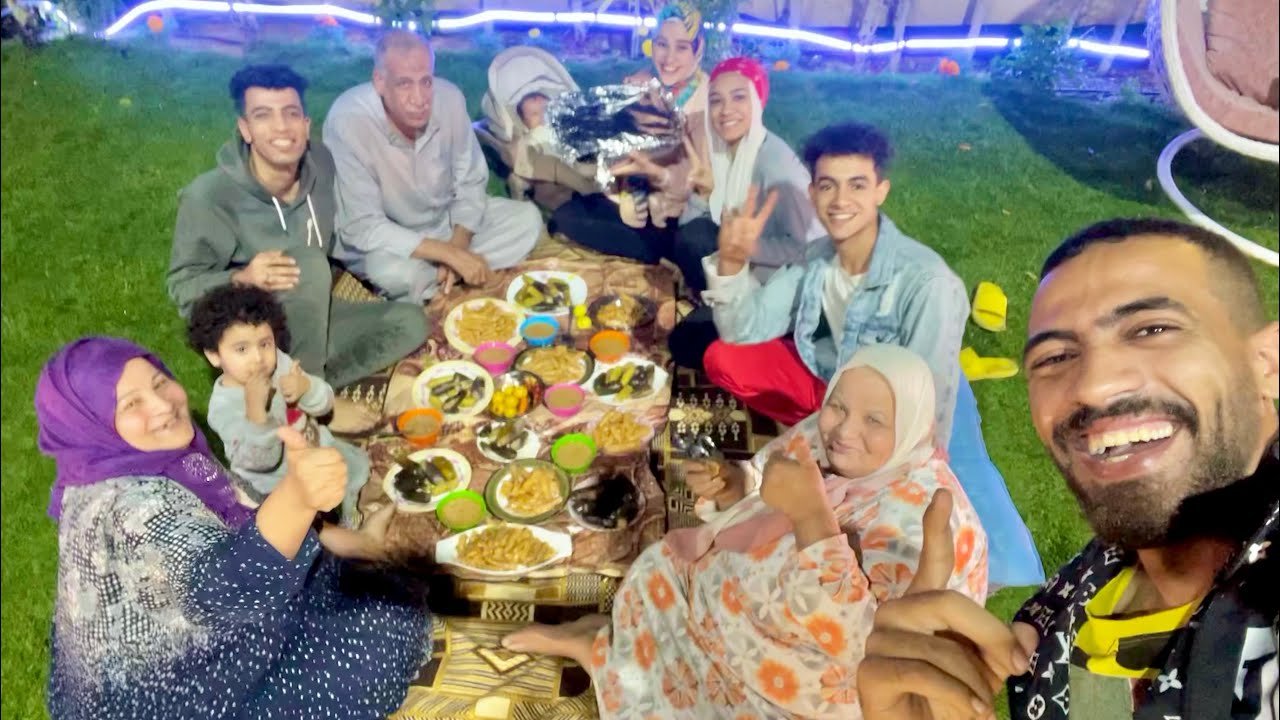 عملنا اكبر وليمة 😋 محاشي ومشويات 🍗 للعائلة الكريمة🤩