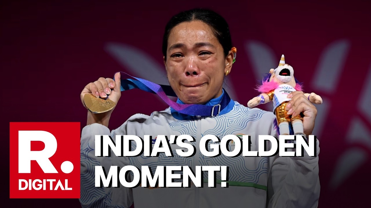 Mirabai Chanu Brings India Gold In 48kg Weightlifting, Sets Commonwealth Record In Glasgow
