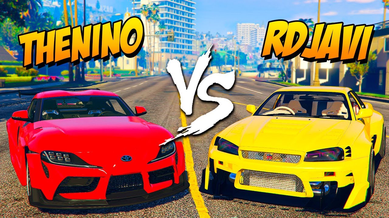 RDjavi me RETA con su GT-R DE 1400hp en Una Carrera Gta Rp