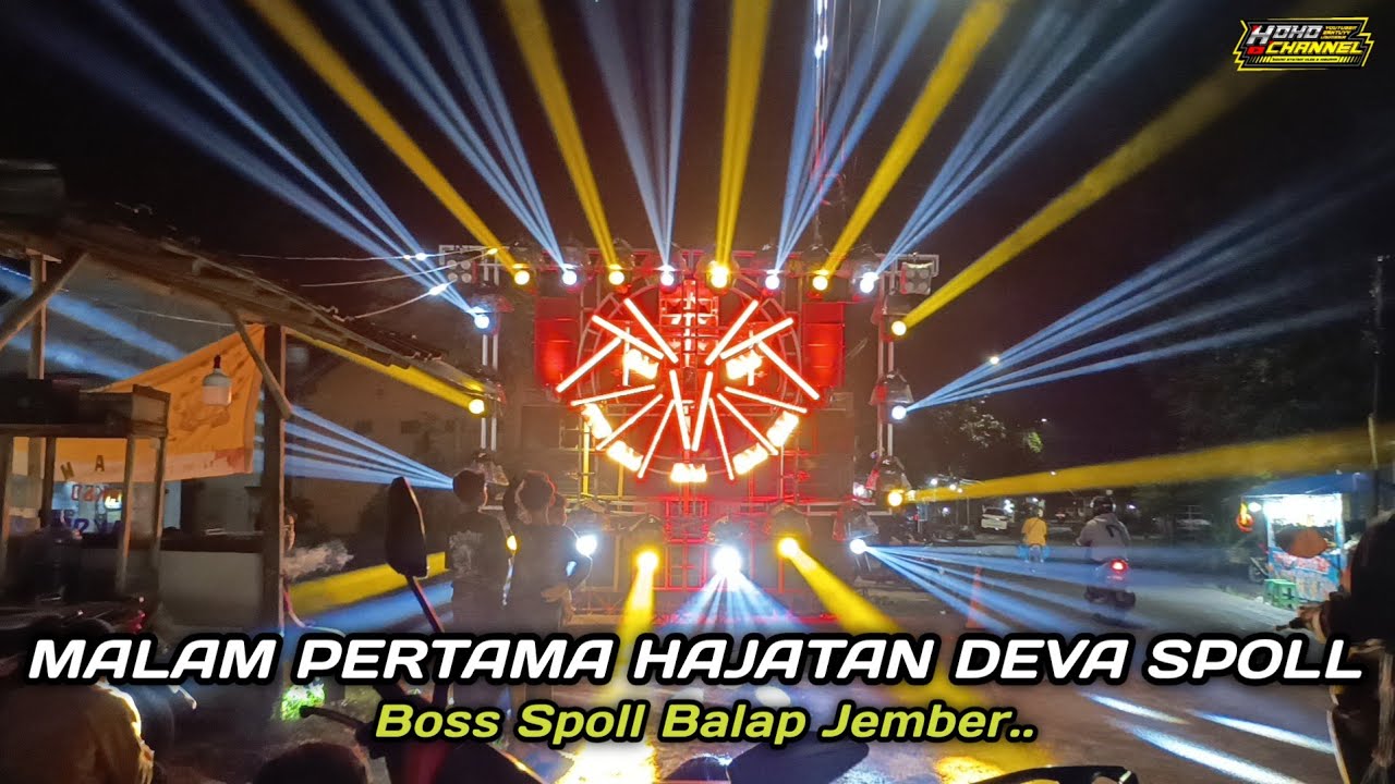 MALAM PERTAMA HAJATAN BOS DEVA SPOLL || BOS RINO KONDANGAN BARENG KELUARGA HOHO CHANNEL