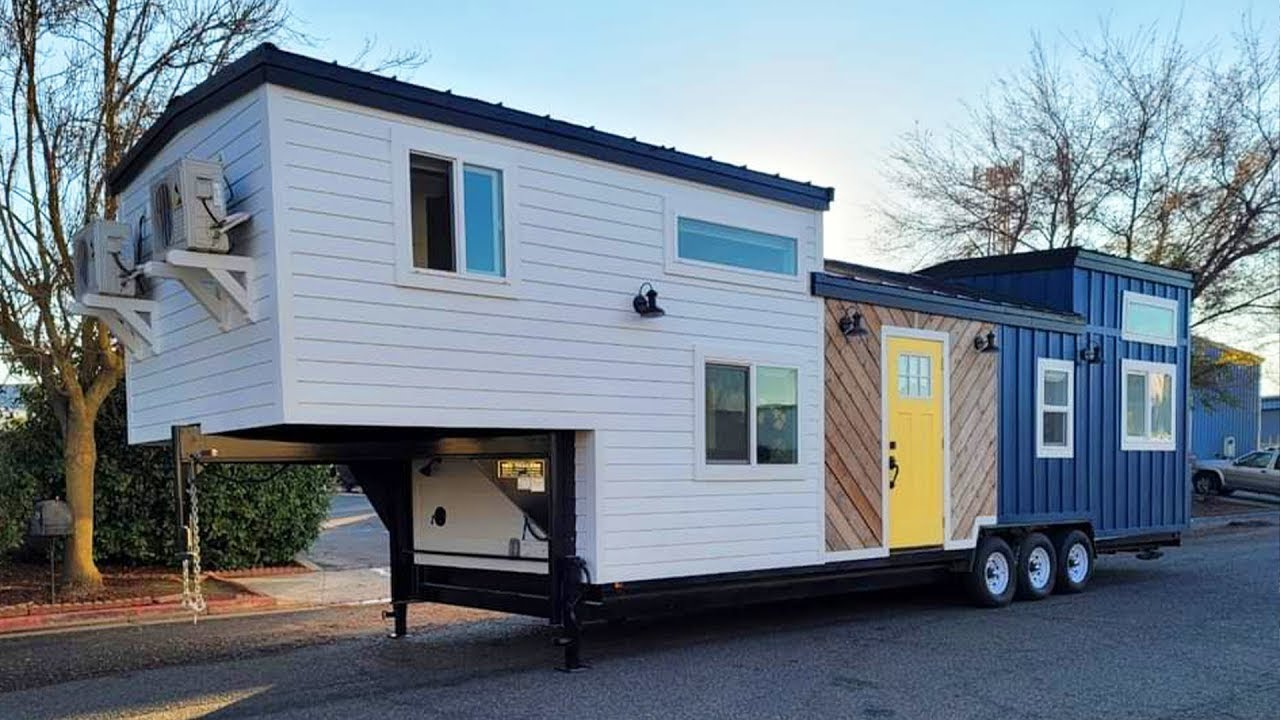 Absolutely Gorgeous Brazilian Manor Tiny Home by KJE Tiny Homes