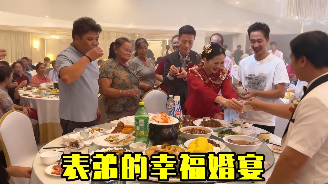 好消息！表弟结婚了，刷到就是缘分，一起送最美的祝福#婚礼现场 #结婚 #最美新娘👰#婚礼现场实拍 #美好的日子