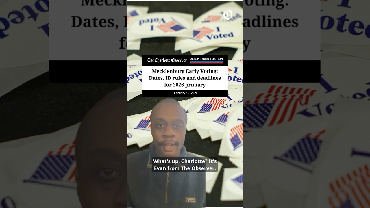 Voting is starting in NC&rsquo;s 2026 primary election. What voters need to know
