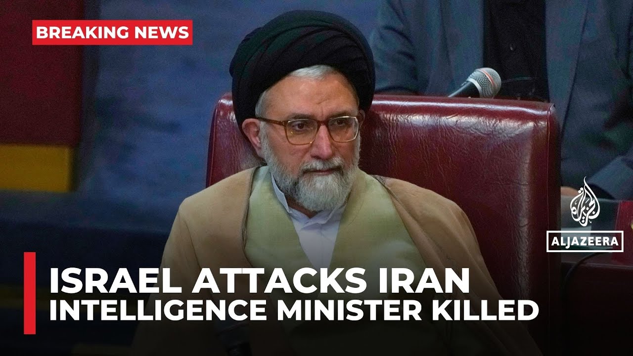 Israeli defence minister says Iranian intelligence minister killed in overnight strike