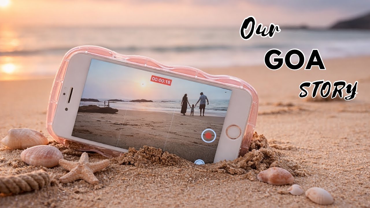 North Goa Travel Vlog 🌊 Anjuna Stay, Flea Market, Beaches & Baby’s First Beach