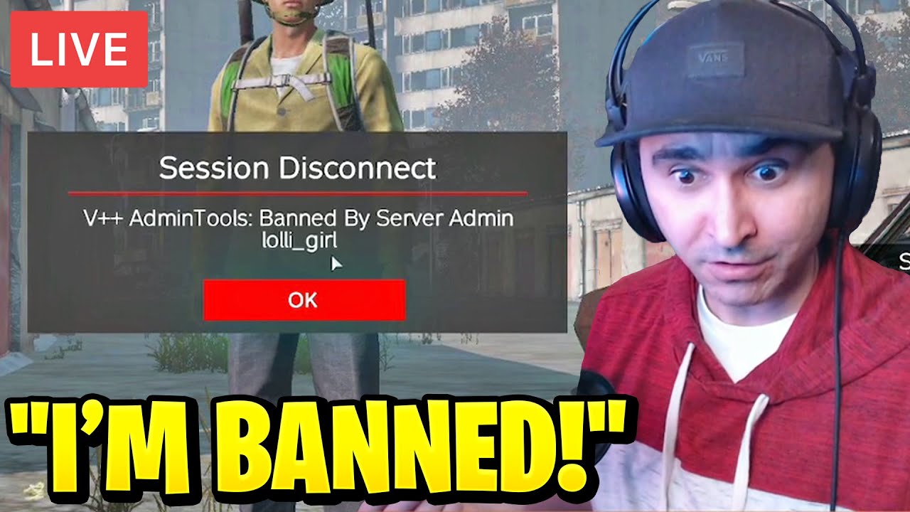 Summit1g Gets BANNED on DayZ LIVE & Destroys with Hutch + Admin View!