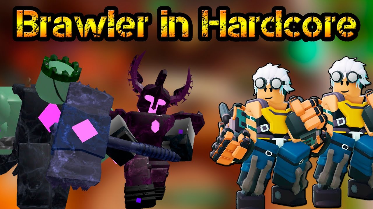 Only Brawler and Support in Hardcore Roblox Tower Defense Simulator