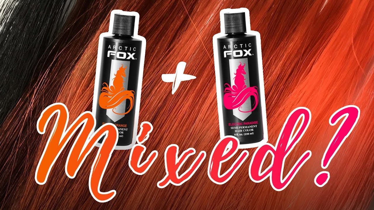 Arctic Fox ELECTRIC PARADISE and SUNSET ORANGE? | Let's Mix!