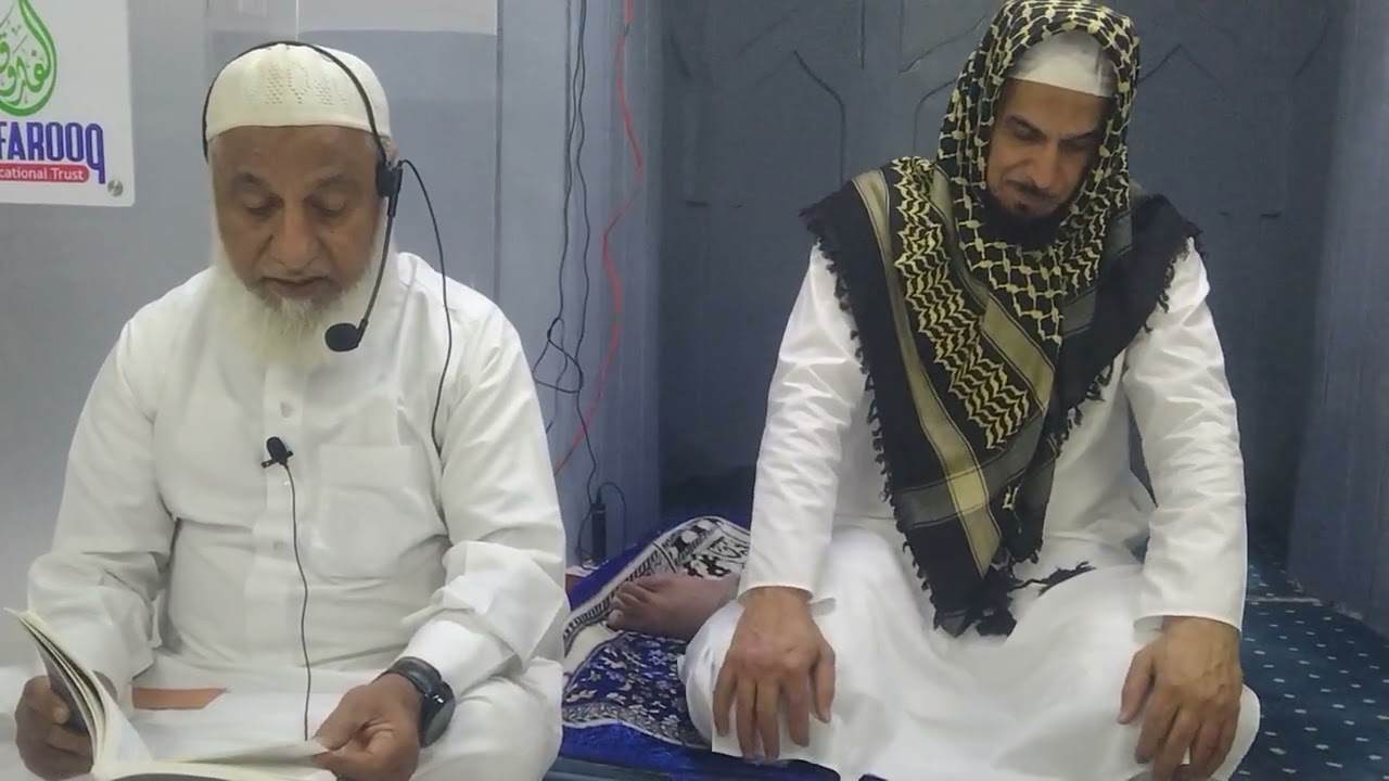 حافظ وقاری محمد نورالدین سلیم صاحب انجینئر الفاروقی نماز تراویح کا مکمل ترجمہ مسجد ساجدہ بیگم مغل 