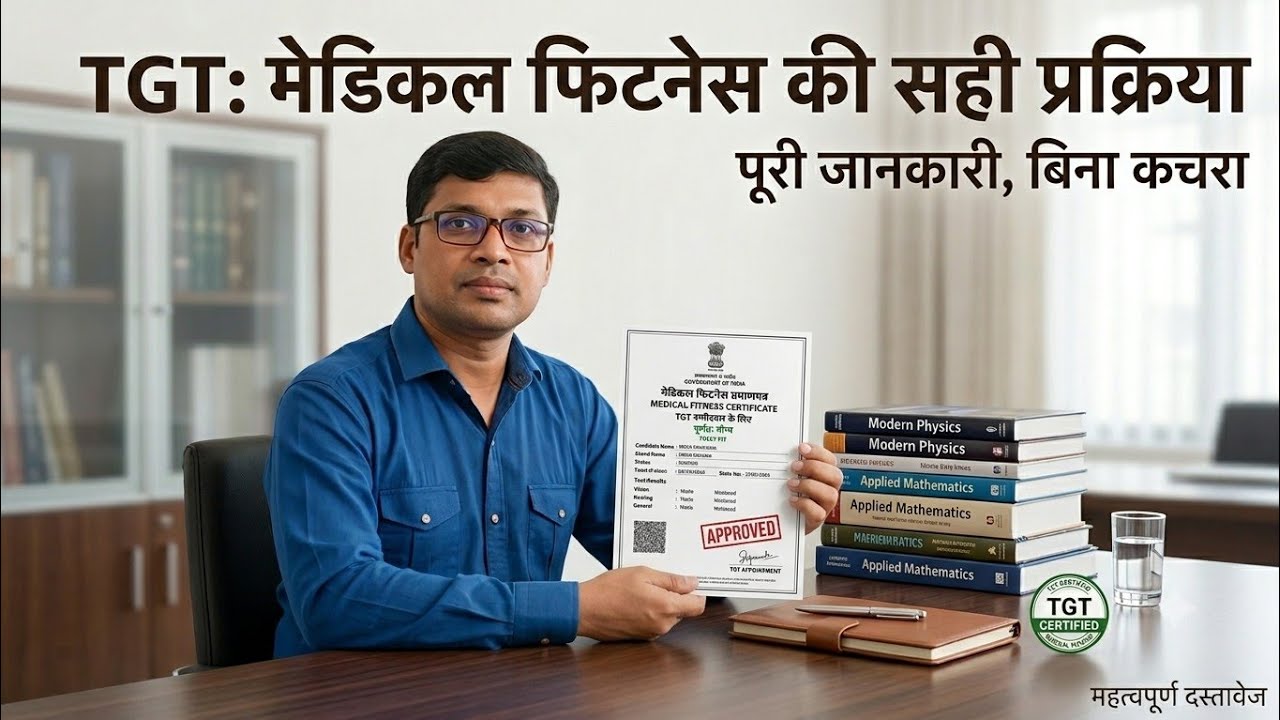 TGT Medical Certificate Kaise Banwaye? (Complete Process Step-by-Step)