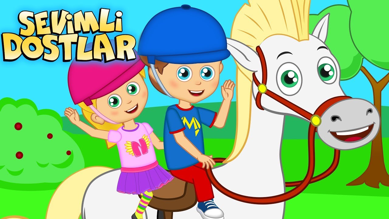 Atla Sırtıma şarkısı ile Doğada Bir Gezi | Sevimli Dostlar Bebek Şarkıları | Adisebaba TV