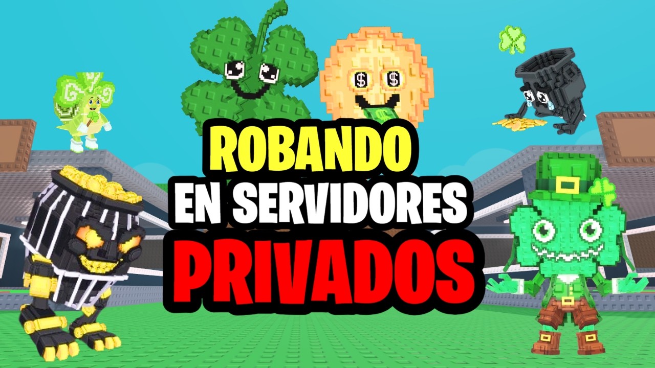 ROBANDO EN SERVIDORES PÚBLICOS Y PRIVADOS - PARTE 17 | ROBLOX