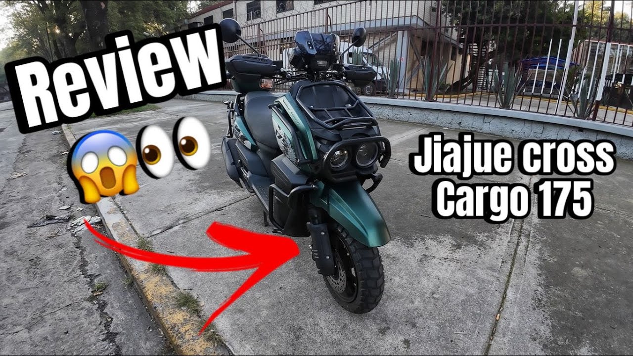 “JIAJUE CROSS CARGO 175 – Review Completa | ¿Vale la pena esta motoneta?”