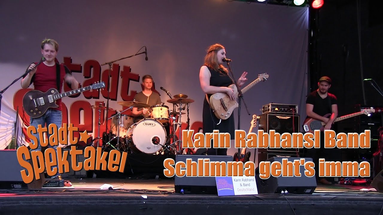 Karin Rabhansl Band - Schlimma geh'ts imma - 8. Stadtspektakel 2014 in Landshut